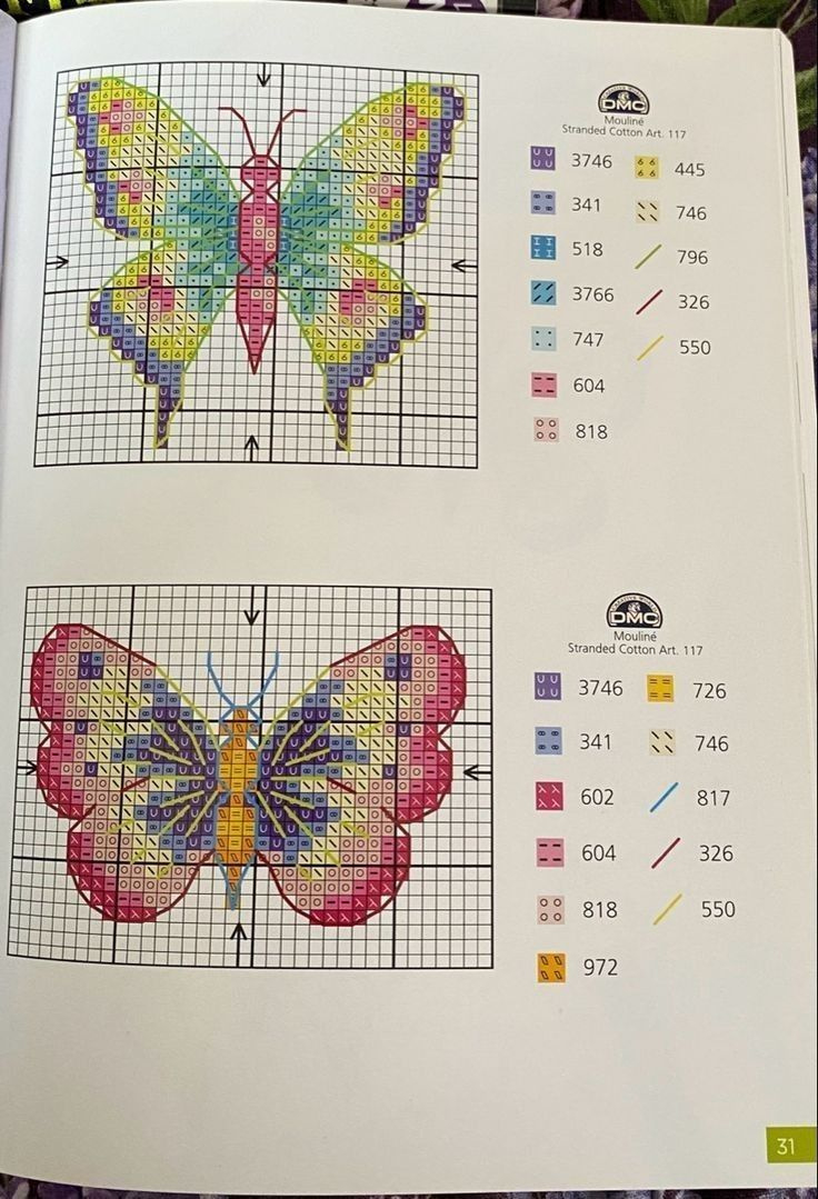 Pinsylvia On Cross Stitch In 2025 | Butterfly Cross Stitch for FREE Printable Butterfly Cross Stitch Patterns