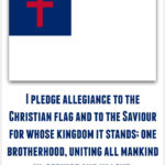 Pledge To The Christian Flag - Ministry To Children intended for FREE Printable Christian Flag Pledge