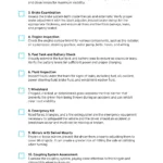 Pre-Trip Inspection Checklist For Truckers throughout FREE Printable Cdl Pre Trip Inspection Checklist