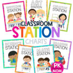 Preschool Classroom Printables &amp; Charts - Preschool Mom throughout Free Printable Center Signs For Preschool Classroom