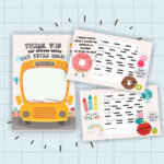 Print These Adorable Teacher &amp; Bus Driver Thank You Cards. Free pertaining to Free Printable Bus Driver Thank You
