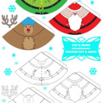 Printable 3D Christmas Decorations for Free Printable Christmas Templates For Crafts