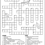 Printable 4Th Grade Fall Crossword Puzzle - Tree Valley Academy throughout FREE Printable Crossword Puzzles For 4th Graders