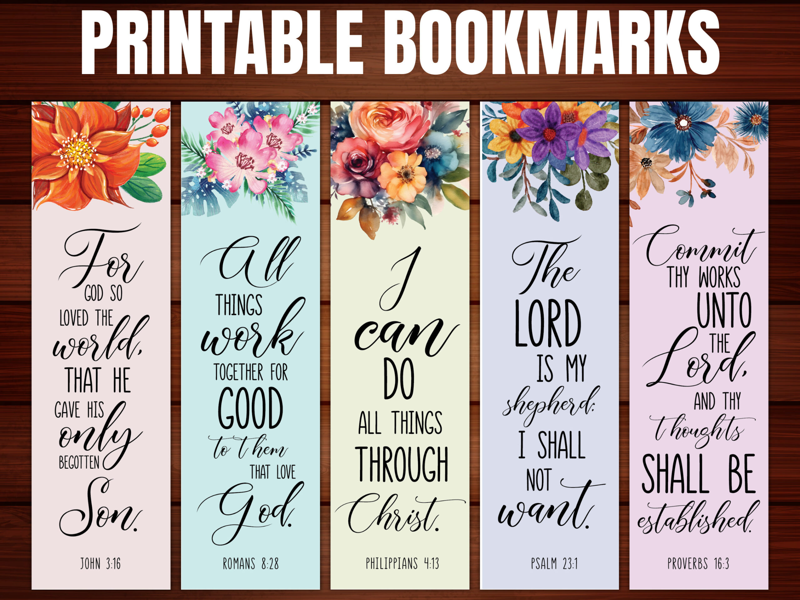 Printable Bible Bookmarks - Printable Party Favors throughout FREE Printable Christian Bookmark Templates