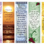 Printable Bible Bookmarks - Printable Party Favors within Free Printable Christian Bookmark Templates