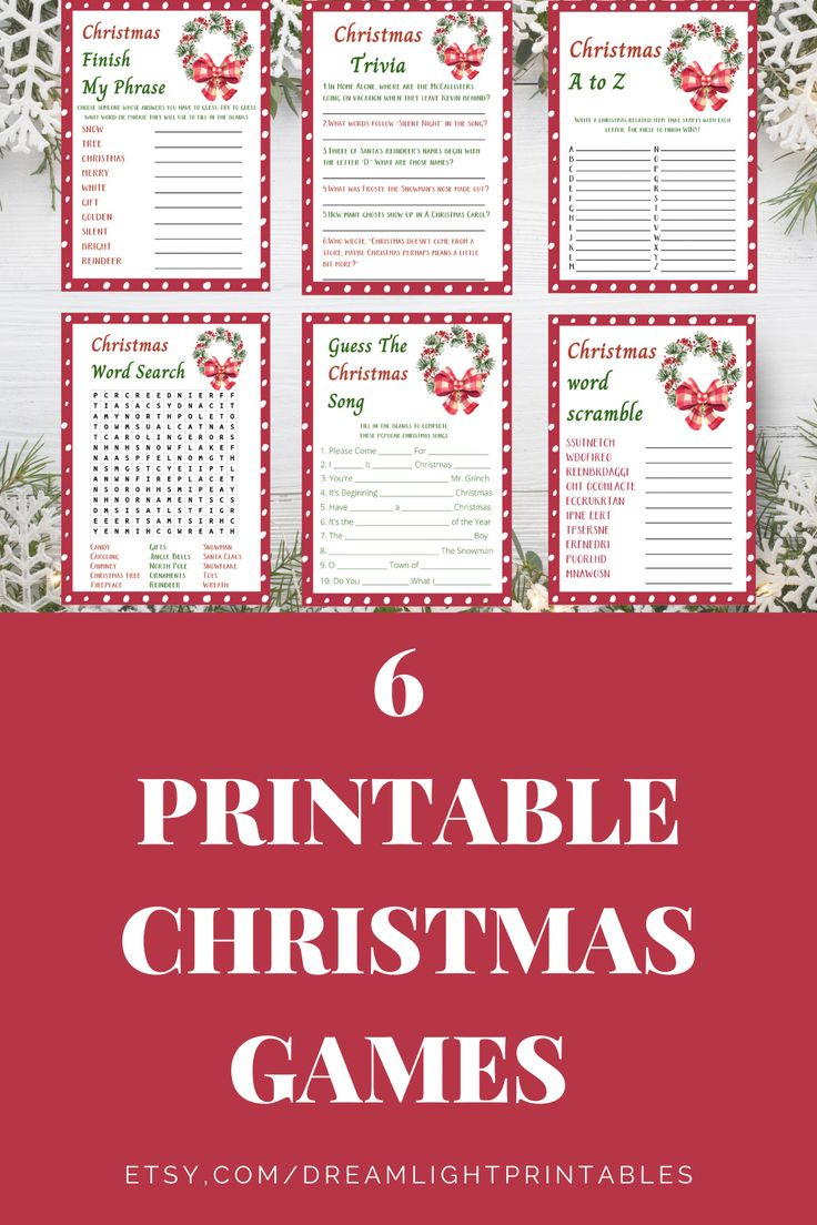 Printable Christmas Games With Answers, Printable Christmas Games in FREE Printable Christmas Games For Office Parties