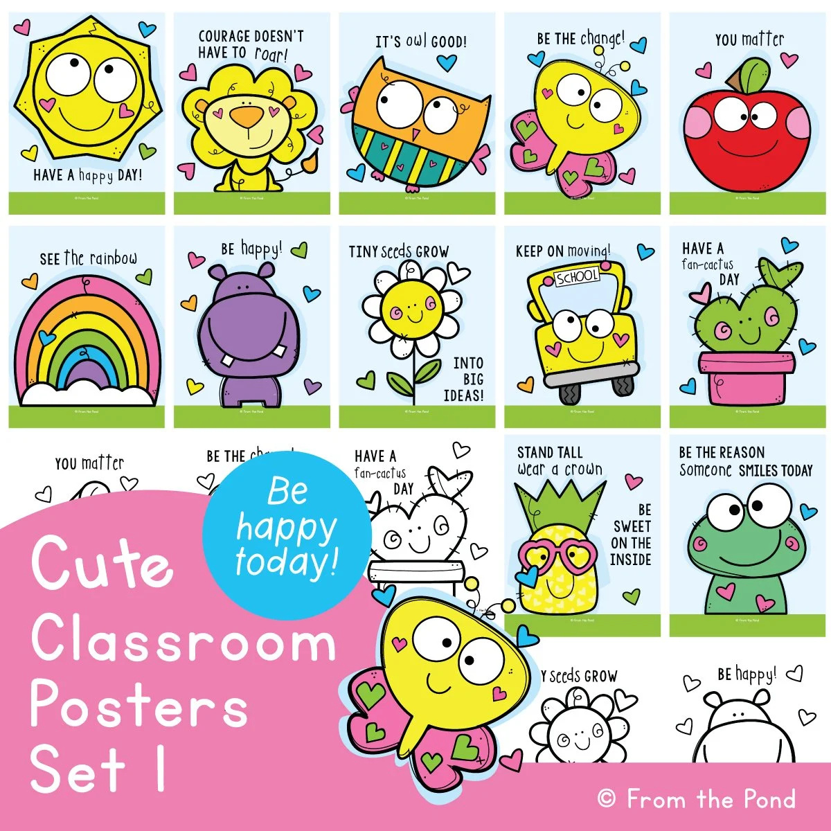 Printable Classroom Decor And Decorations For Happy, Child Focused for Free Printable Classroom Decor Printables