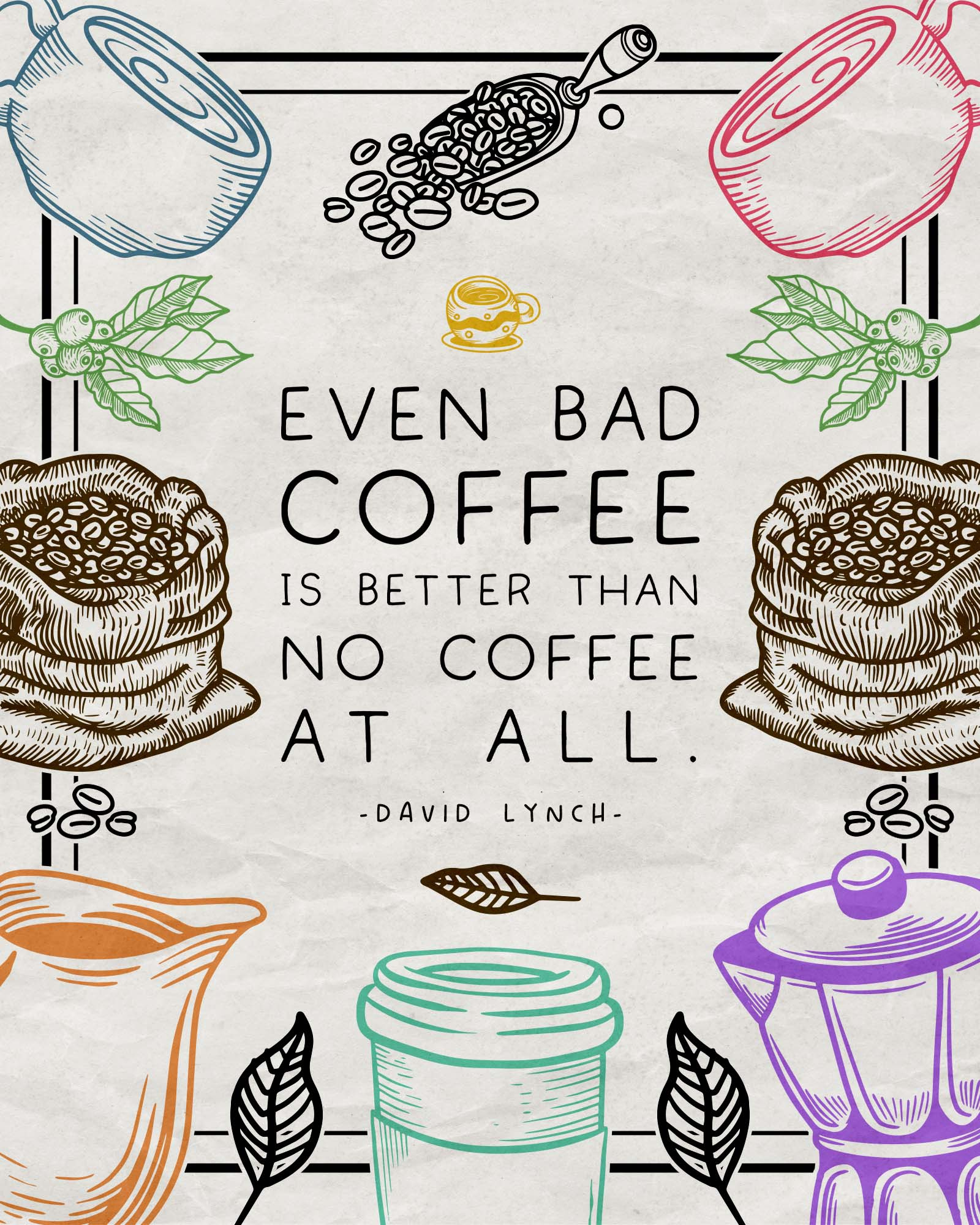 Printable Coffee Wall Art - The Cottage Market with regard to FREE Printable Coffee Wall Art