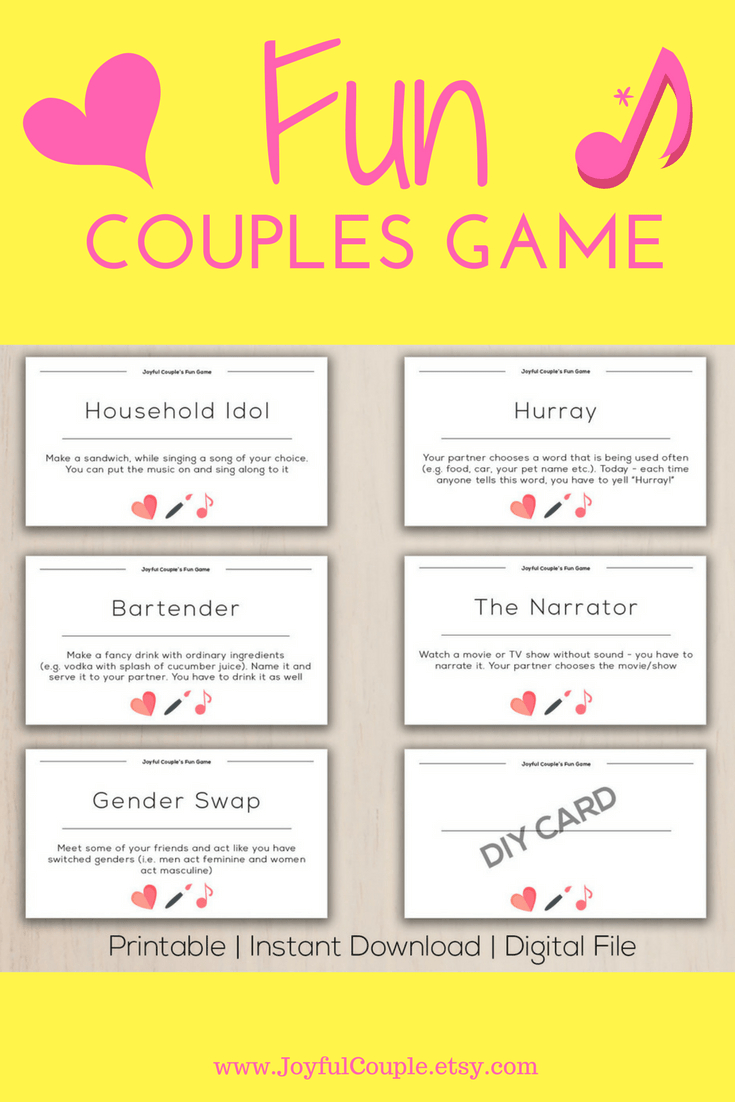 Printable Couples Games - Printable Party Favors with FREE Printable Christian Games For Married Couples