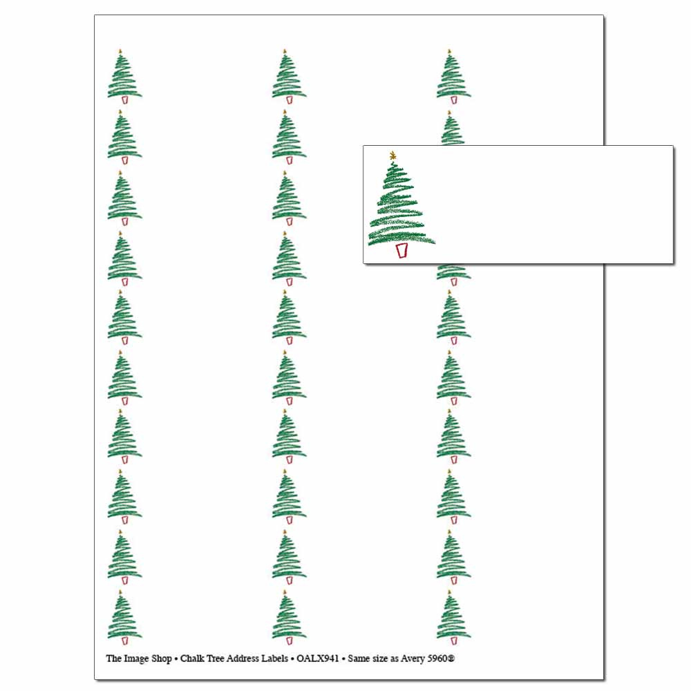 Printable Holiday Address Labels | The Image Shop with regard to FREE Printable Christmas Return Address Labels