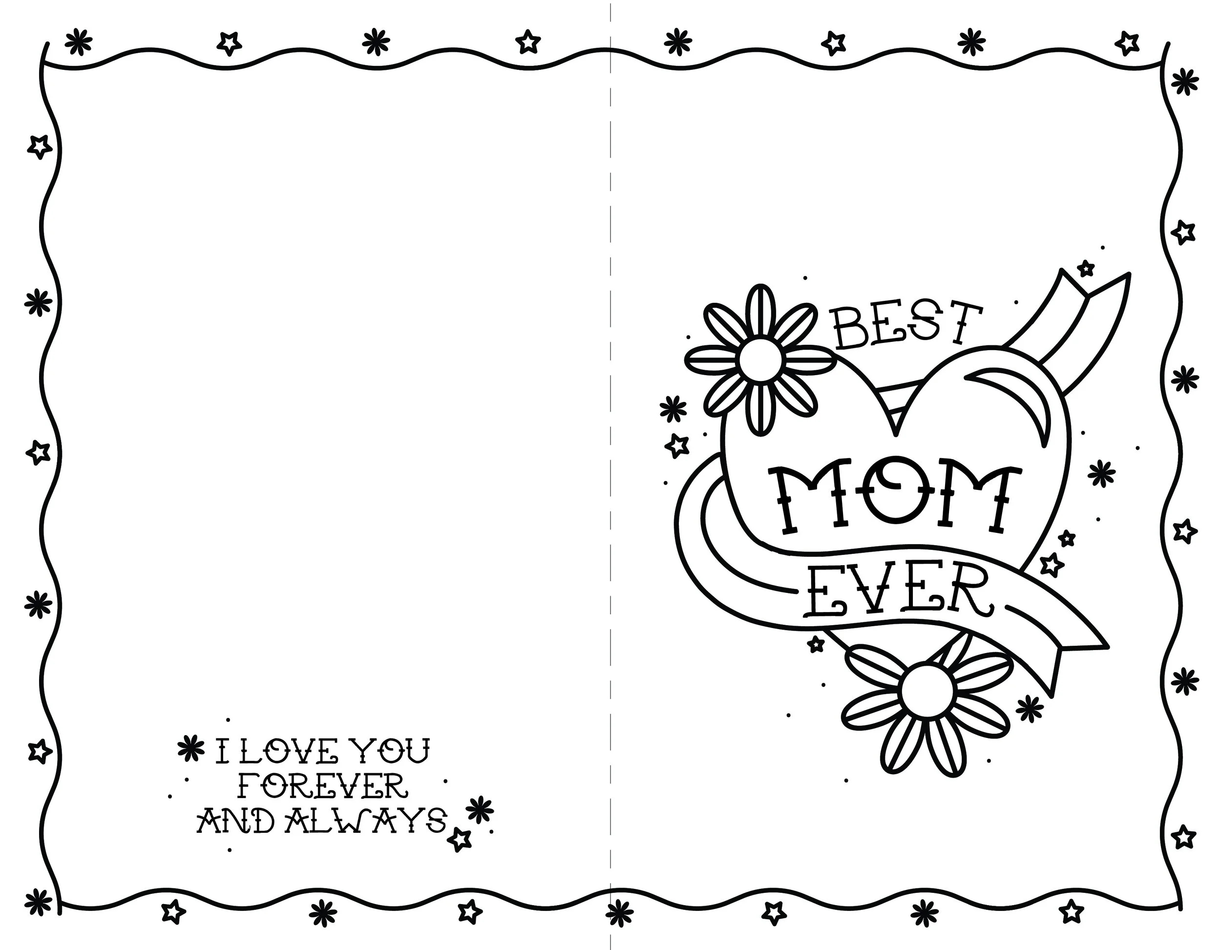 Printable Mother&amp;#039;S Day Card — Always &amp;amp; Whatever in Free Printable Cards For Mom