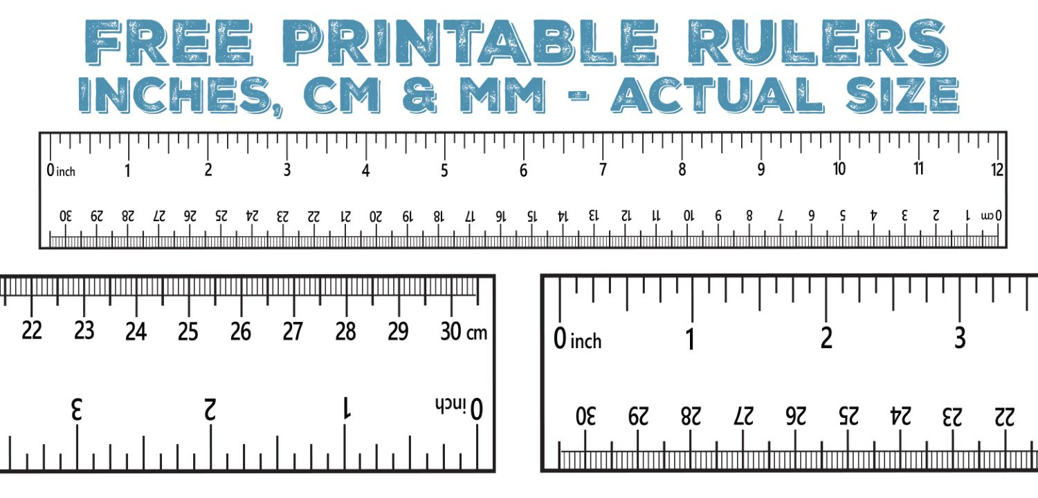 Printable Ruler - Free Accurate Ruler Inches, Cm, Mm - World Of pertaining to Free Printable Centimeter Ruler Actual Size