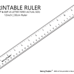 Printable Ruler - Free Accurate Ruler Inches, Cm, Mm - World Of with regard to Free Printable Centimeter Ruler Actual Size