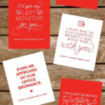 Printable Valentines For Your Favourite Coworkers in FREE Printable Coworker Valentines For Coworkers