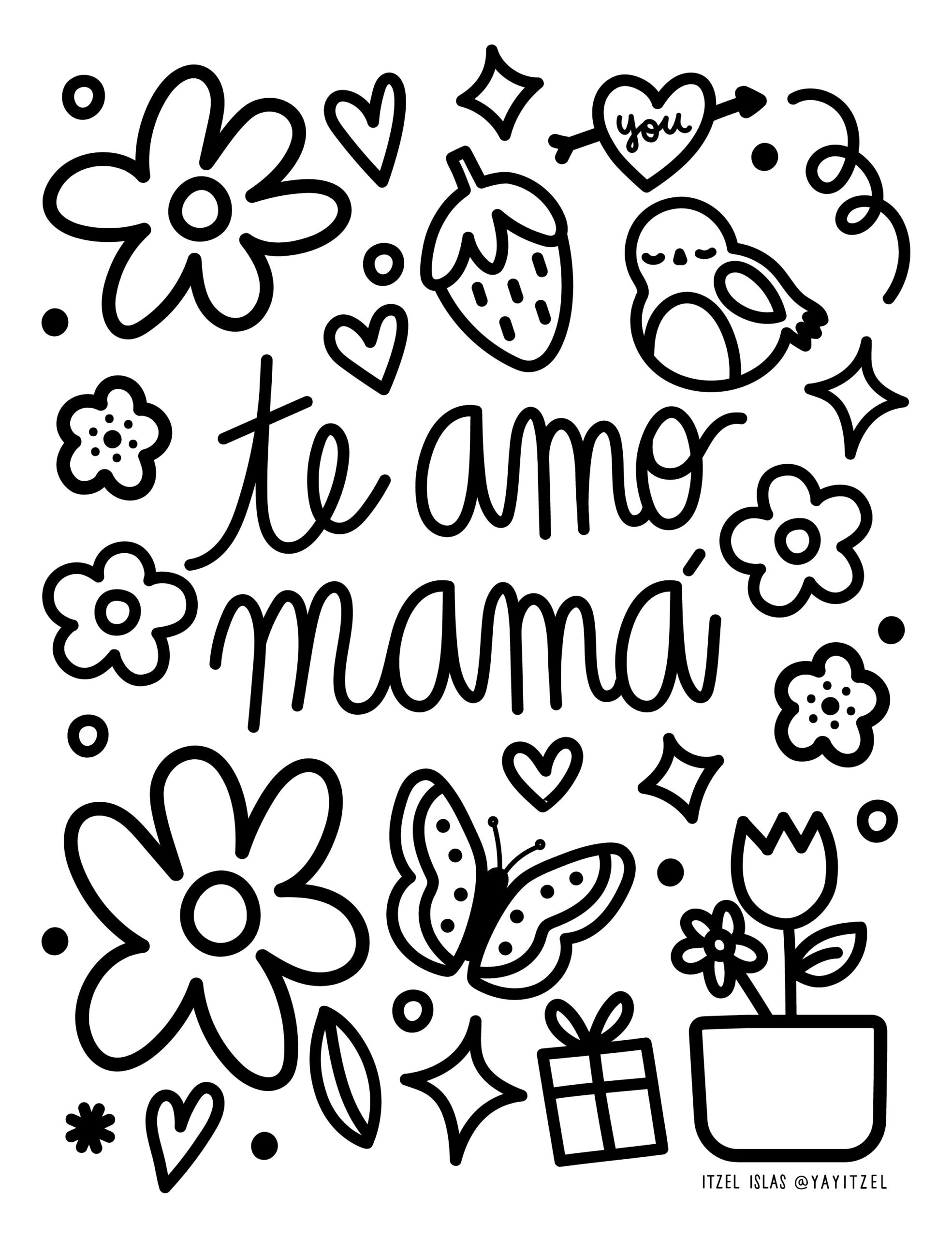 Printables - Free Coloring Pages &amp;amp; Learning Worksheets | Hp for FREE Printable Colouring Pages For Mother&amp;amp;#039;s Day