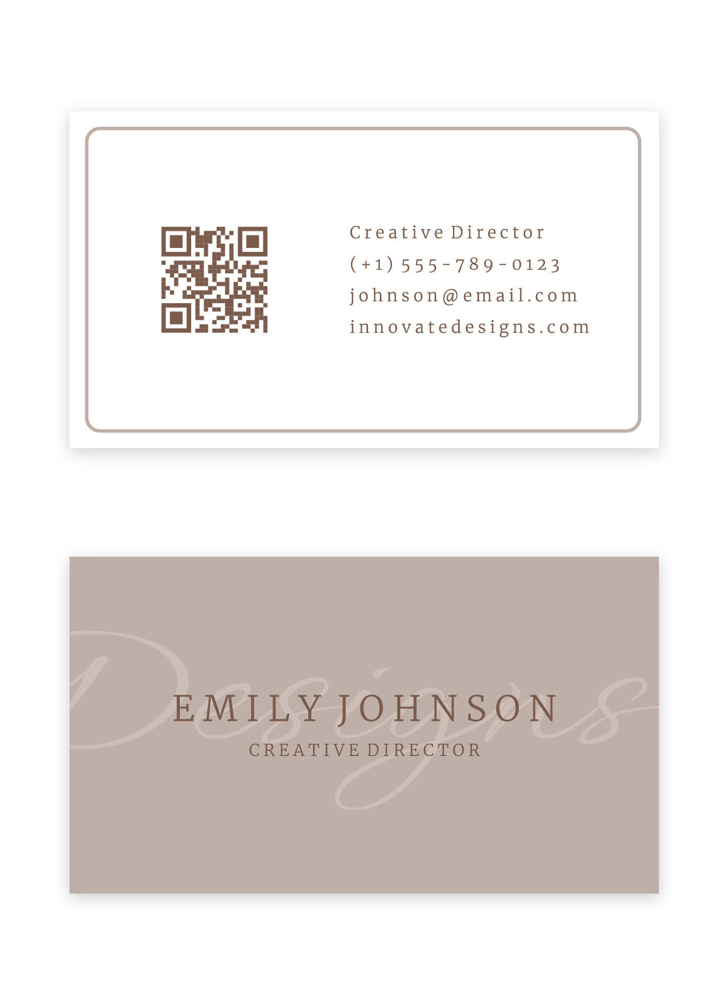 Qr Code Business Card Free Google Docs Template - Gdoc.io throughout FREE Printable Business Card Templates For Google Docs