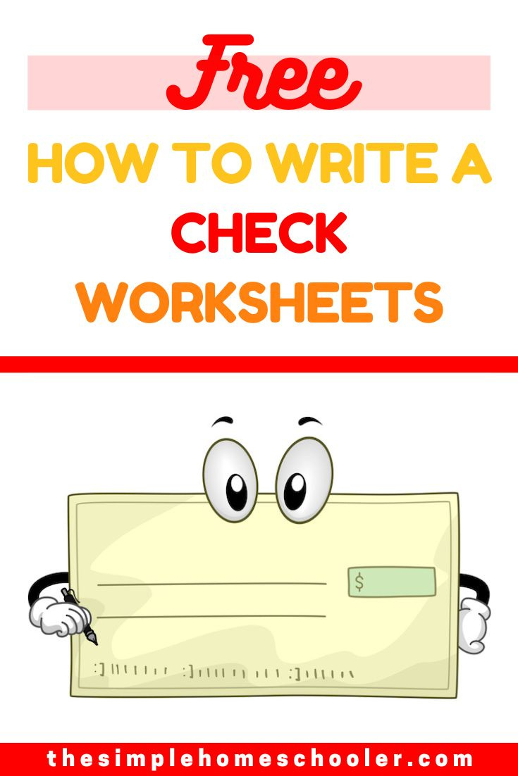 Real Life Skills: How To Write A Check Worksheets - The Simple with regard to FREE Printable Check Writing Worksheets