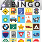 Road Trip Bingo Free Printable - #Neverdonewithfun in FREE Printable Car Bingo Cards