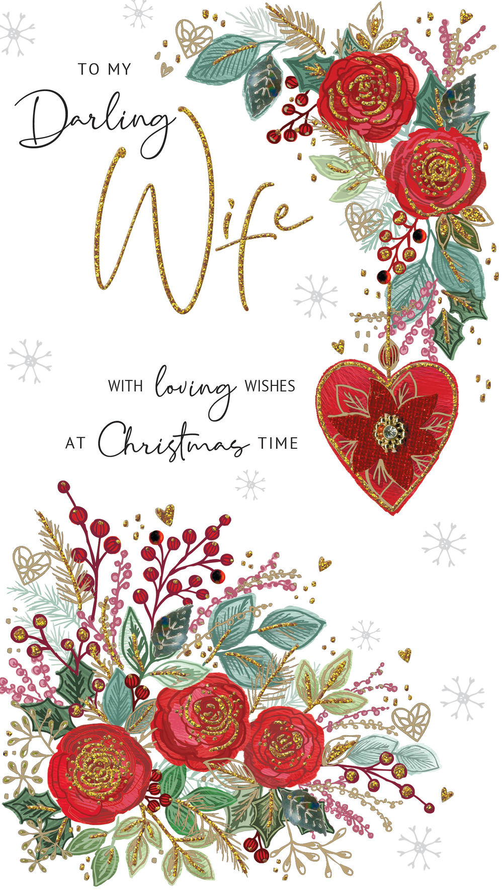 Romantic Christmas Cards For Wife Free Online - Printable Form inside FREE Printable Christmas Card For My Wife