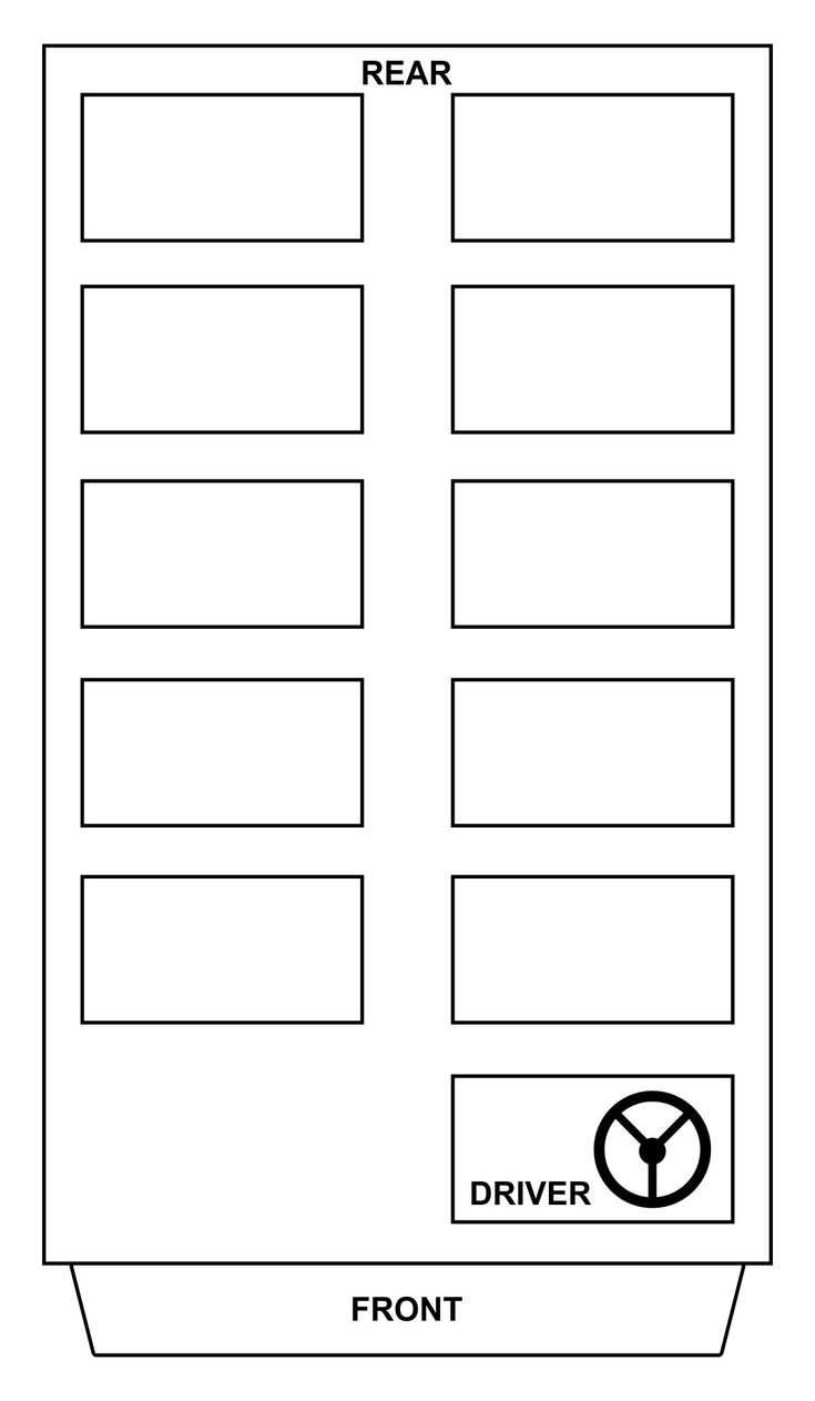 School Bus Seating Chart - 11 Free Pdf Printables | Printablee within Free Printable Bus Seating Chart