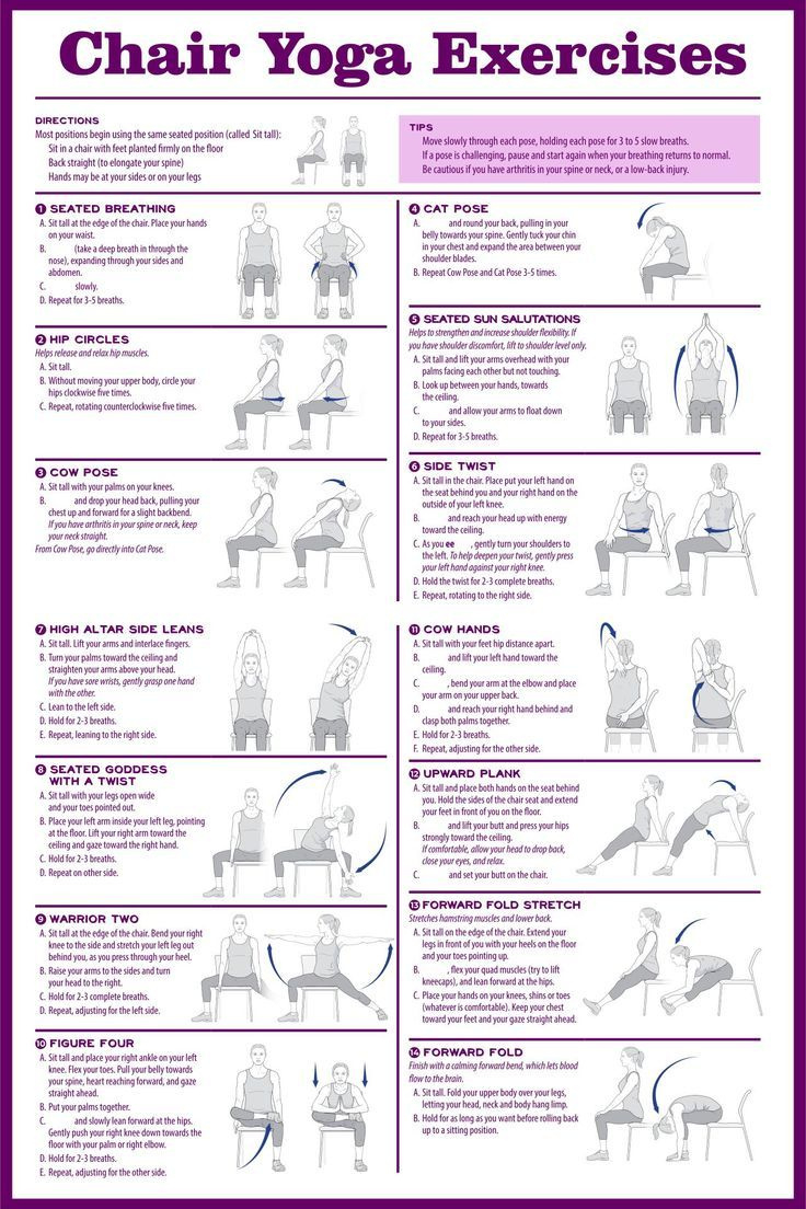 Senior Chair Yoga Exercises | Chair Pose Yoga, Chair Yoga, Yoga throughout FREE Printable Chair Yoga Exercises For Weight Loss with Pictures
