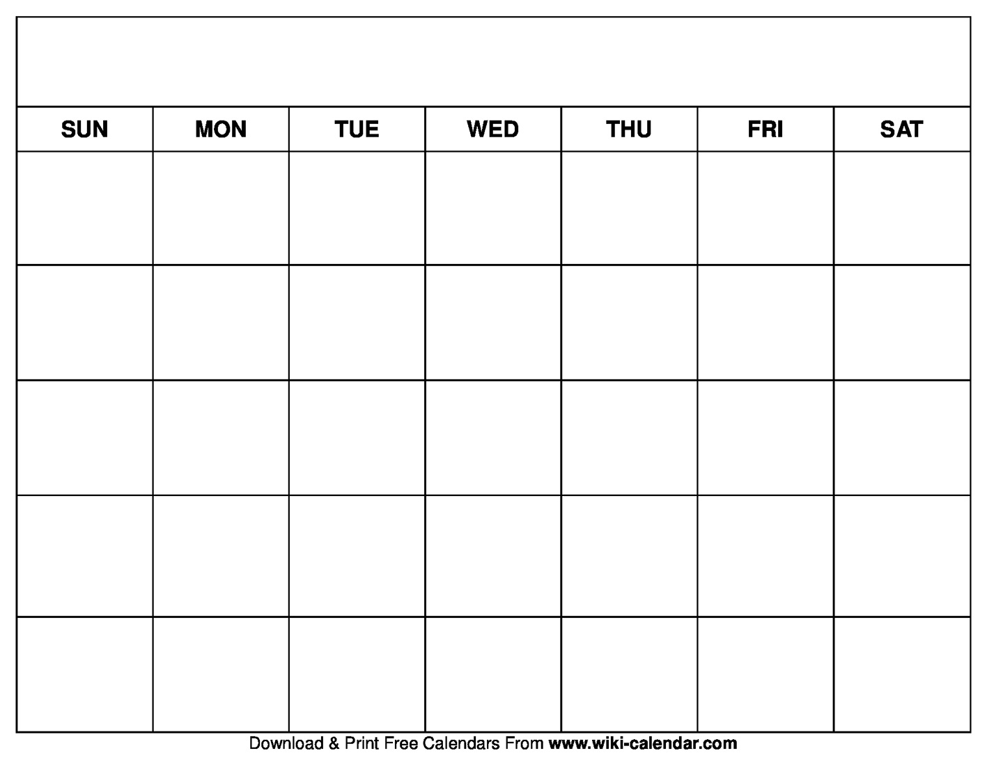 Simple Blank Calendar Templates – Free To Download &amp;amp; Print throughout Free Printable Calendar That I Can Type On