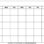 Simple Blank Calendar Templates – Free To Download &amp; Print with Free Printable Calendar With Pictures
