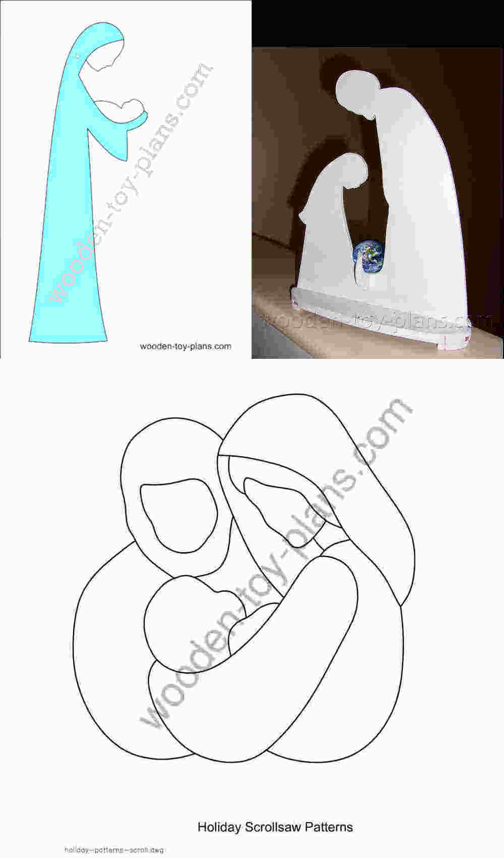 Simple Christmas Scroll Saw Patterns Free Printable For Beginners pertaining to FREE Printable Christmas Scroll Saw Patterns