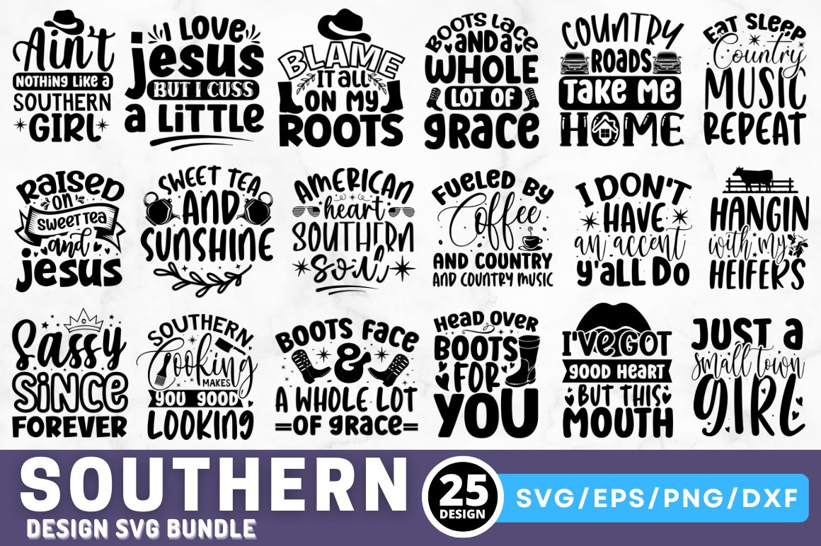 Southern Svg Bundle, Western Quotes Svg, Cowboy Sayings Svg inside Free Printable Cowboy Signs And Sayings