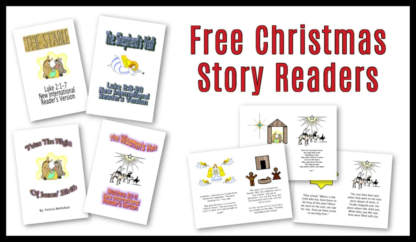 Story Of Christmas (Printable Pdf) Storybook About Jesus Birth intended for Free Printable Christmas Short Stories