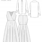 The Gambit Pinafore Dress - Free Sewing Pattern for Free Printable Clothing Sewing Patterns