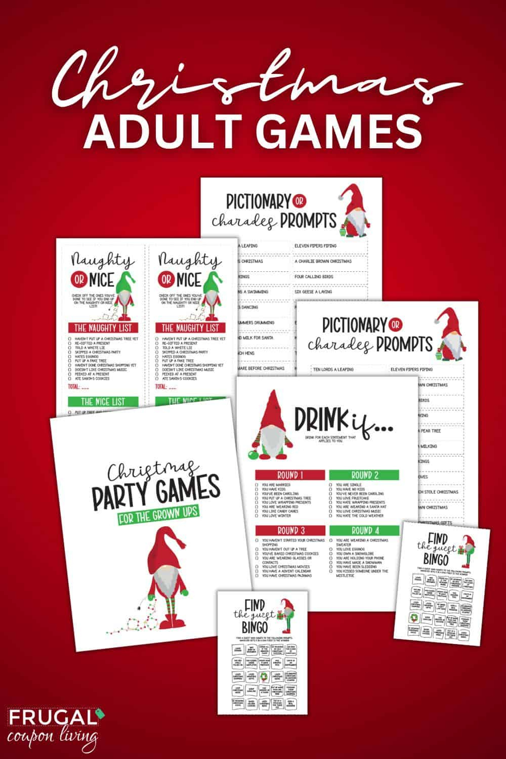 The Most Funny Printable Christmas Games For Adults regarding FREE Printable Christmas Games Adults