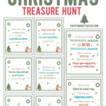 The Ultimate Christmas Treasure Hunt + Free Printable with regard to Free Printable Christmas Treasure Hunt For Adults