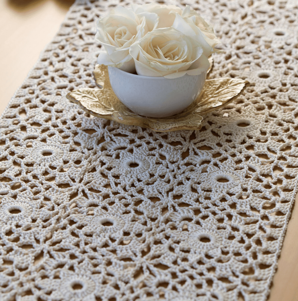 The Ultimate List Of The Best Crochet Table Runner Patterns - Easy in FREE Printable Crochet Table Runner Patterns to Download