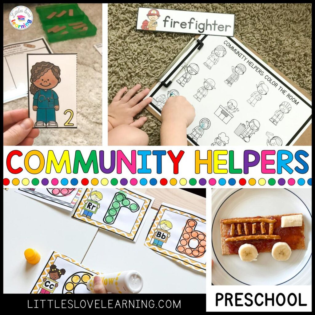 Time To Help! Preschool Community Helpers Activities &amp;amp; Printables pertaining to Free Printable Community Helpers Math Activities For Preschoolers