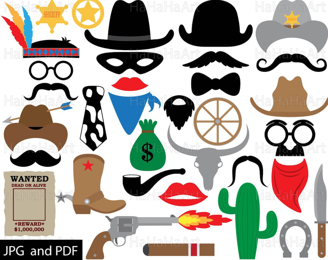 Top 10 Best Western Photo Booth Props For Rustic Charm And Fun intended for Free Printable Cowboy Photo Booth Props