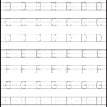 Tracing – Uppercase Letters – Capital Letters – 3 Worksheets with regard to FREE Printable Capital Letters Worksheets