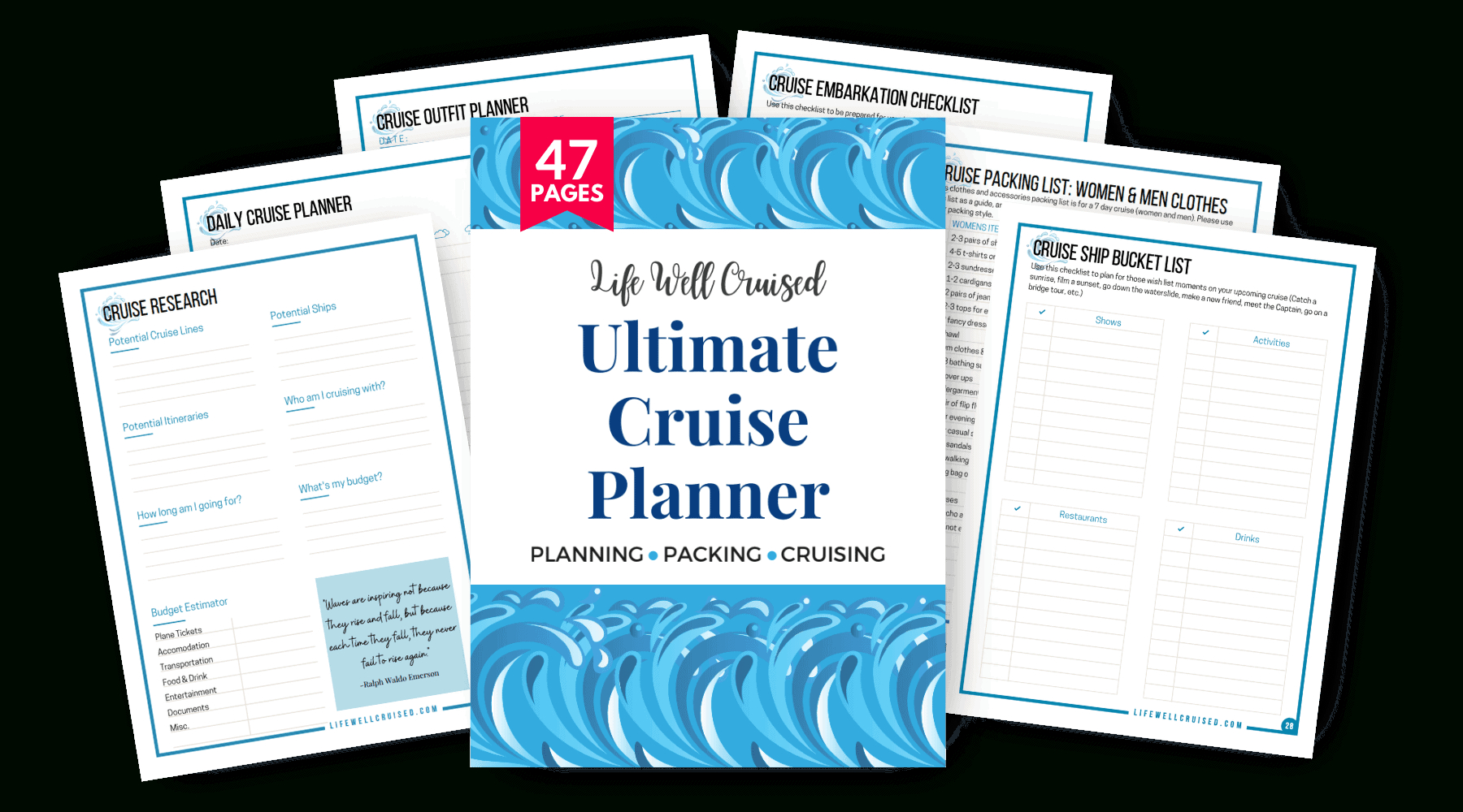 Ultimate Cruise Planner - Life Well Cruised throughout FREE Printable Carnival Cruise Planner