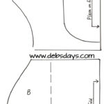 Vintage Dress Clothespin Bag Pattern Template within FREE Printable Clothespin Bag Pattern