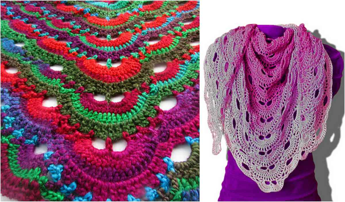 Virus Shawl Free Pattern - Your Crochet with FREE Printable Crochet Virus Shawl Pattern