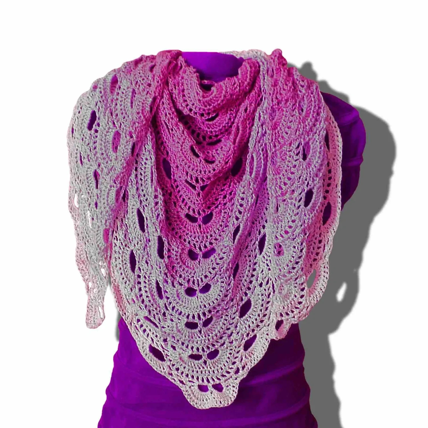Virustuch Häkelanleitung Video &amp;amp; Pdf within Free Printable Crochet Virus Shawl Pattern