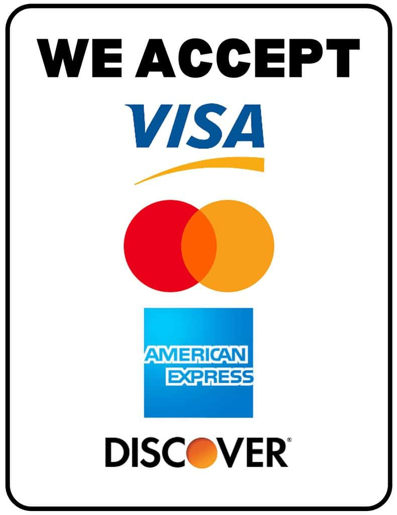 We Accept Credit Cards Printable Sign (Free Pdf Download) - Simply pertaining to Free Printable Credit Card Signs