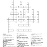 Welcome To 3Rd Grade Crossword - Wordmint regarding Free Printable Crossword Puzzles For 3Rd Graders
