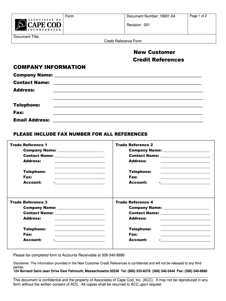 What Is A Credit Reference: Fill Out &amp;amp; Sign Online | Dochub intended for Free Printable Credit Reference Form