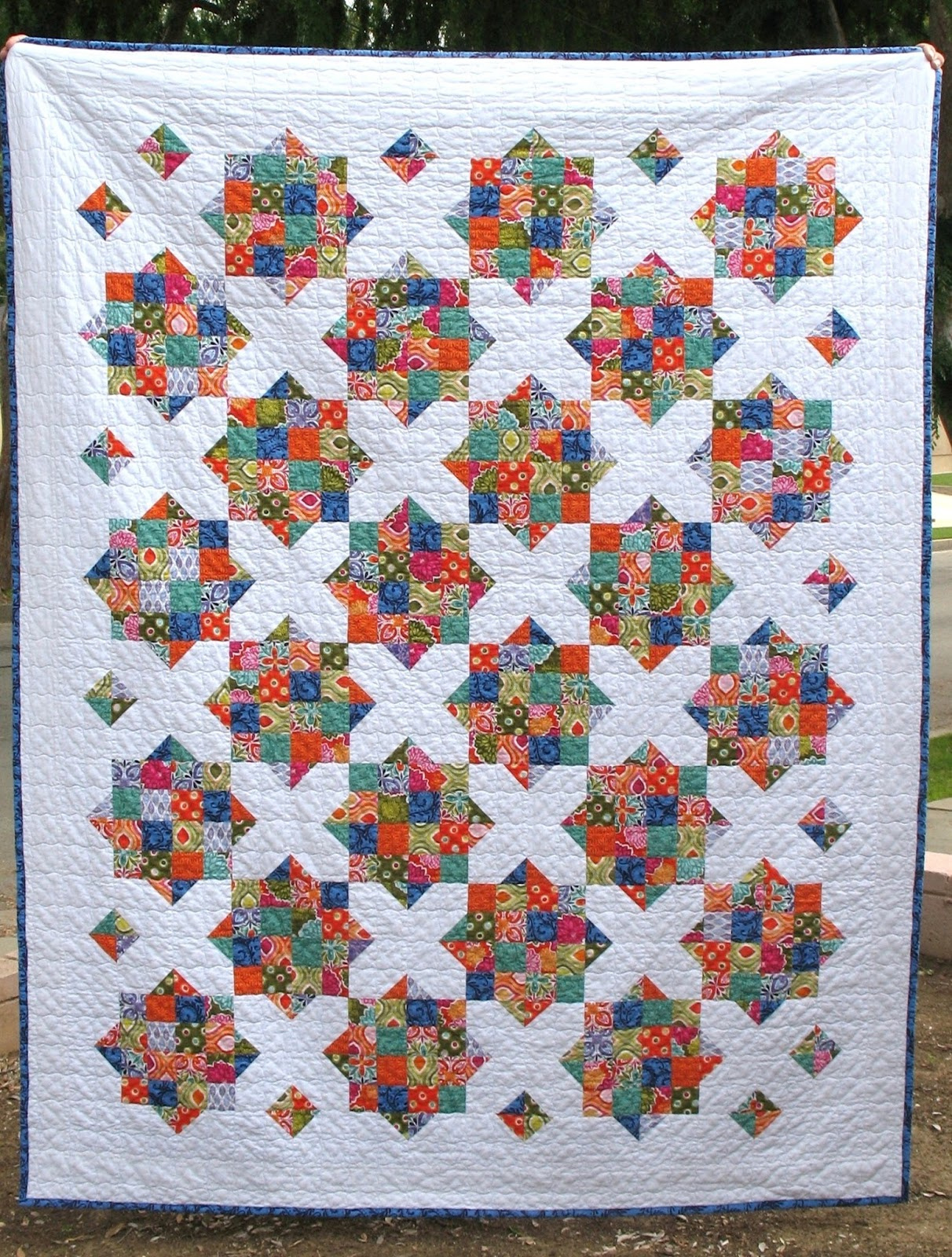 Ye Olde Sweatshop: Arkansas Crossroads Quilt (#49) with Free Printable Crossroads Quilt Pattern