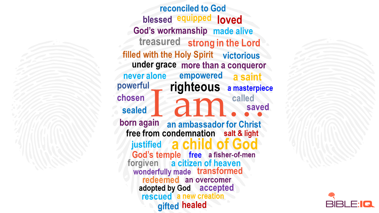 Your Identity In Christ | Bible Iq intended for FREE Printable Christian Personality Test